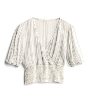 Larla Smocked Bottom Top